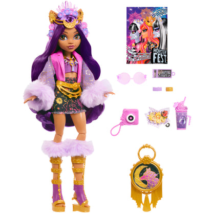  Boneca - Monster High - Monster Fest - Clawdeen Wolf