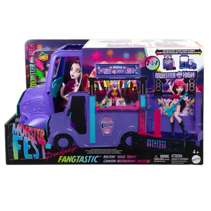 Boneca - Monster High - Monster Fest - Fangtastic Rockin' Food Truck