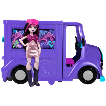 Boneca - Monster High - Monster Fest - Fangtastic Rockin' Food Truck