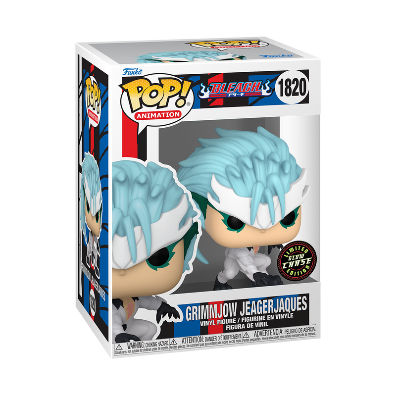 Bundle Funko Pops - Bleach - Grimmjow Jeagerjaques (Standard + Chase)