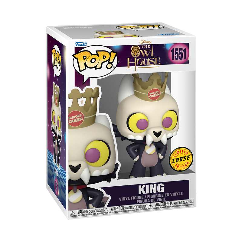 *Pré-reserva* Bundle Funko Pops - Disney - The Owl House - King (Standard + Chase)