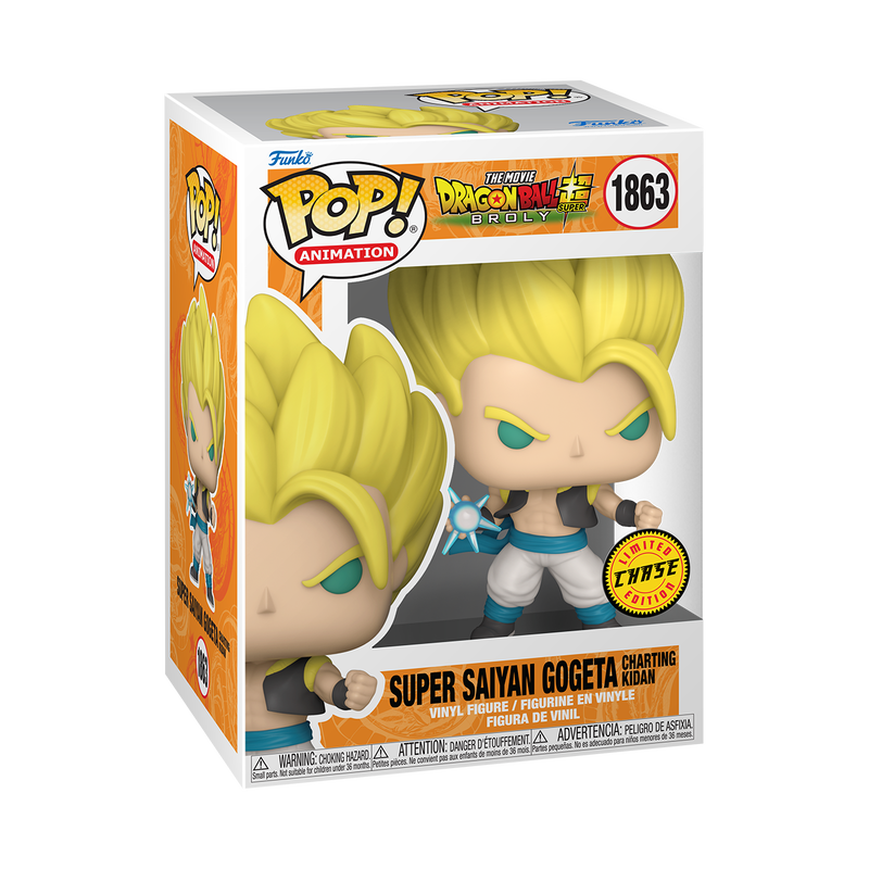 Bundle Funko Pops - Dragon Ball Super Broly - Gogeta e Super Saiyan Gogeta (Standard + Chase)