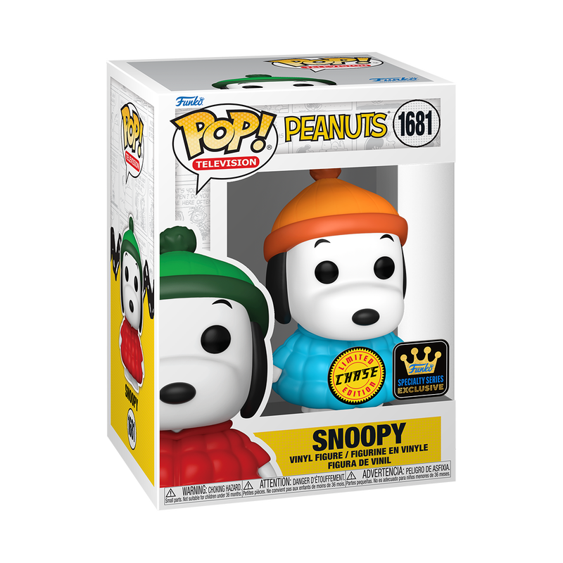 Bundle Funko Pops - Peanuts - Snoopy (Standard + Chase)