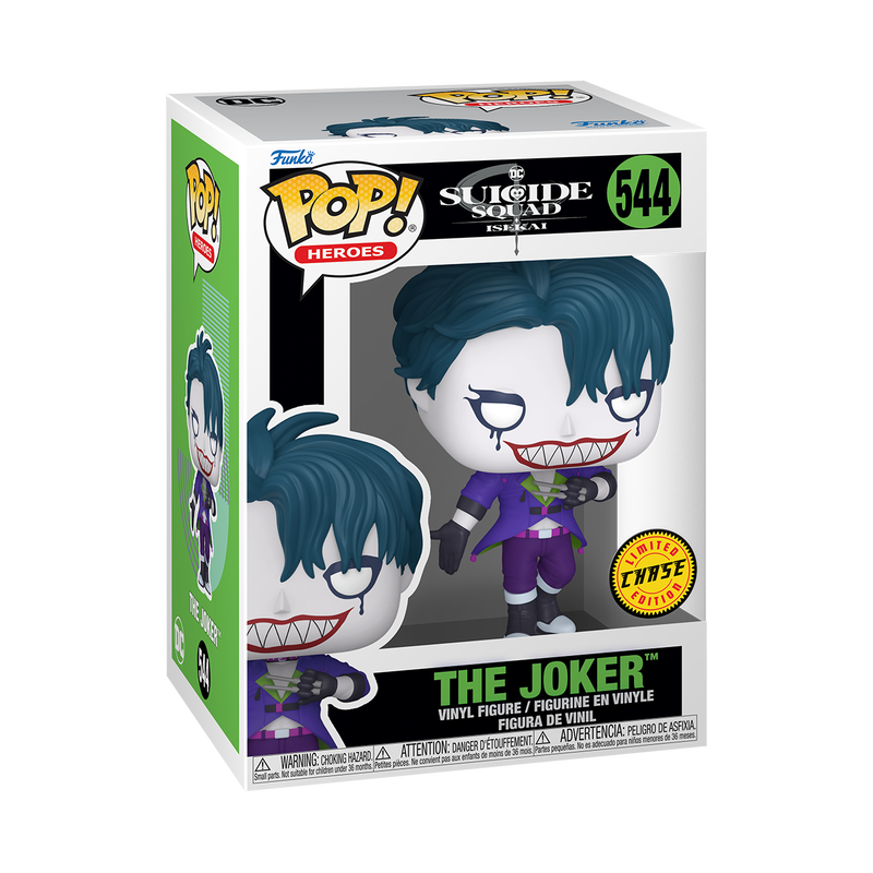 Bundle Funko Pops - Suicide Squad Isekai - The Joker (Standard + Chase)