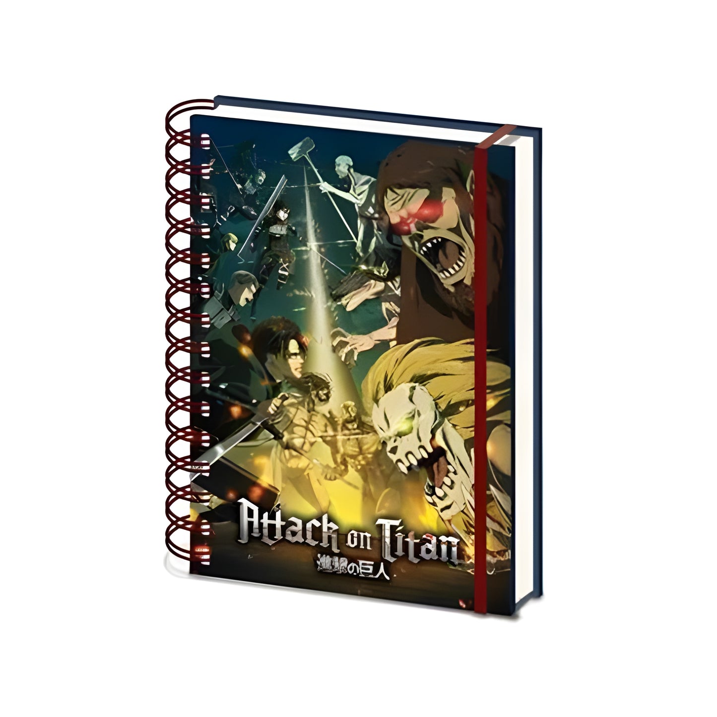 Caderno A5 - Attack on Titan