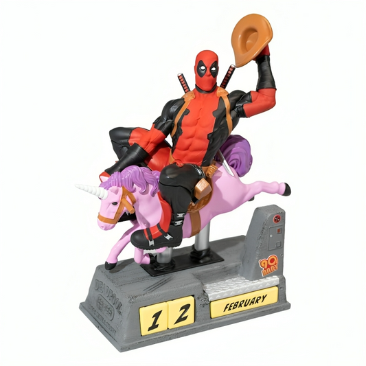 Calendário 3D - Marvel - Deadpool