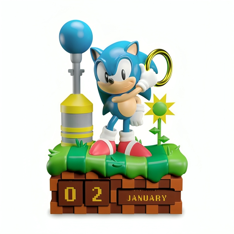 Calendário 3D - Sonic