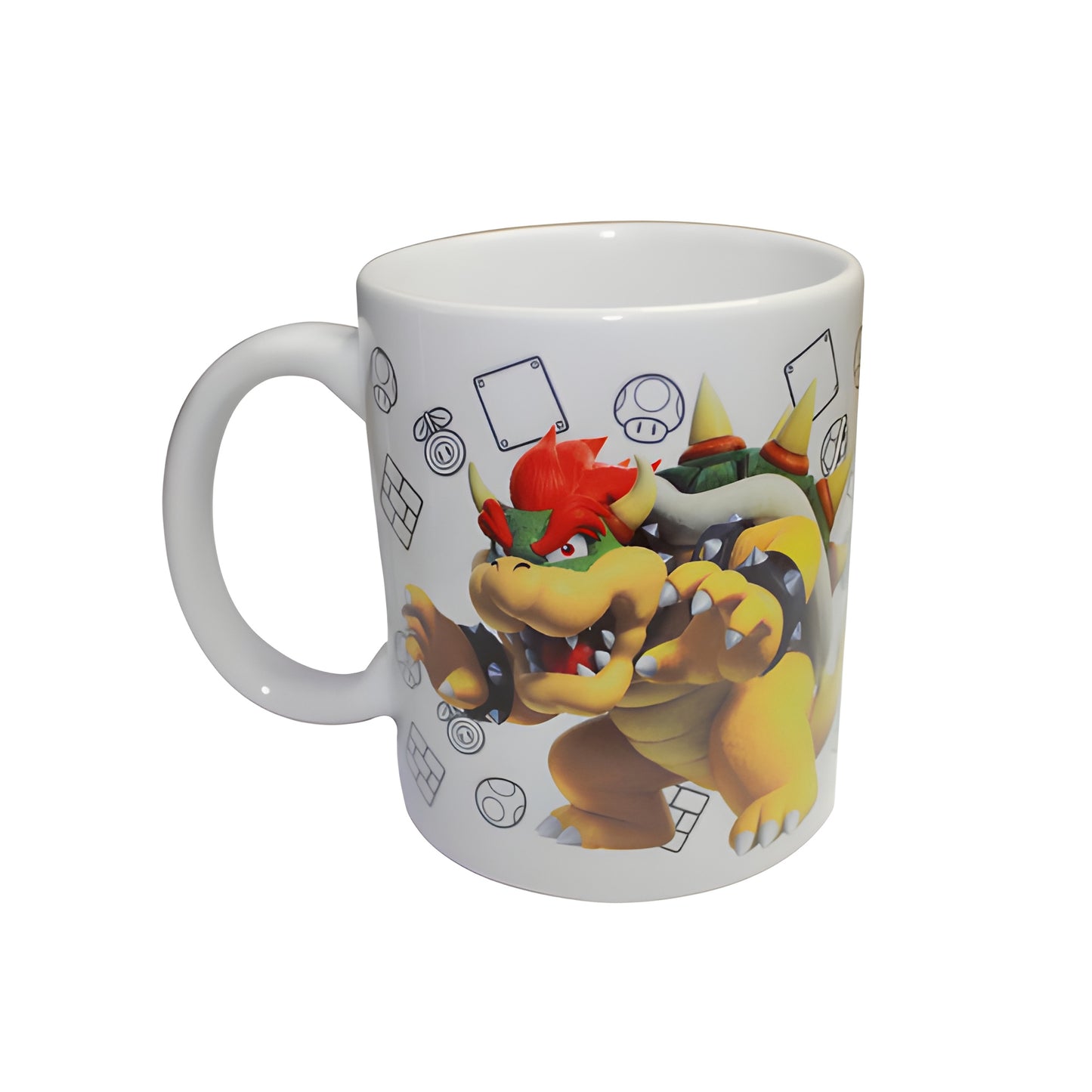 Caneca + Mealheiro - Nintendo - Super Mario - Bowser