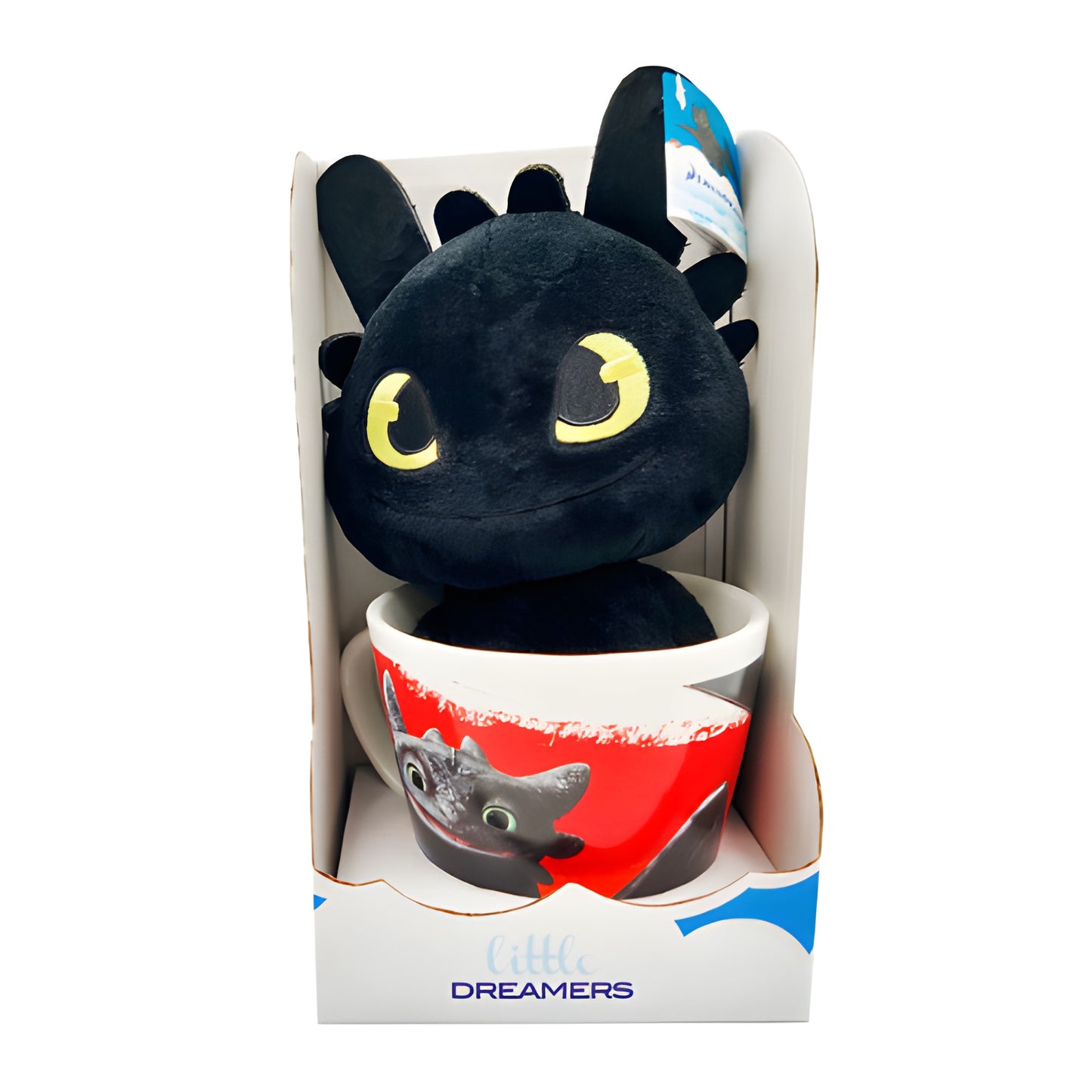 Caneca + Peluche - How to Train your Dragon - Toothless