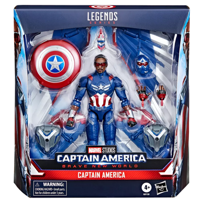 Figura - Marvel Legends Series - Captain America - Brave New World - Captain America