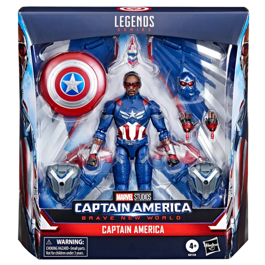 Figura - Marvel Legends Series - Captain America - Brave New World - Captain America