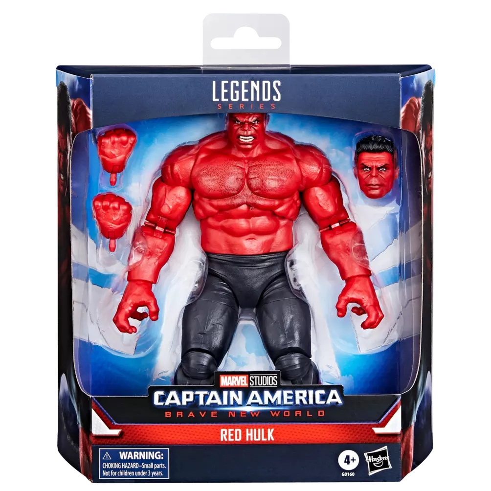 Figura - Marvel Legends Series - Captain America - Brave New World - Red Hulk