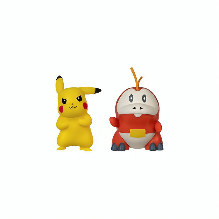 Figura - Pokémon - Pikachu & Fuecoco