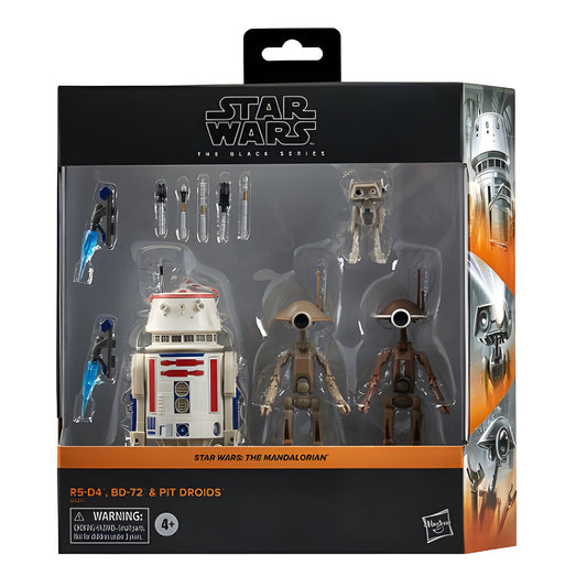 Figura - Star Wars - The Mandalorian  - R5-D4, BD-72 & Pit Droids