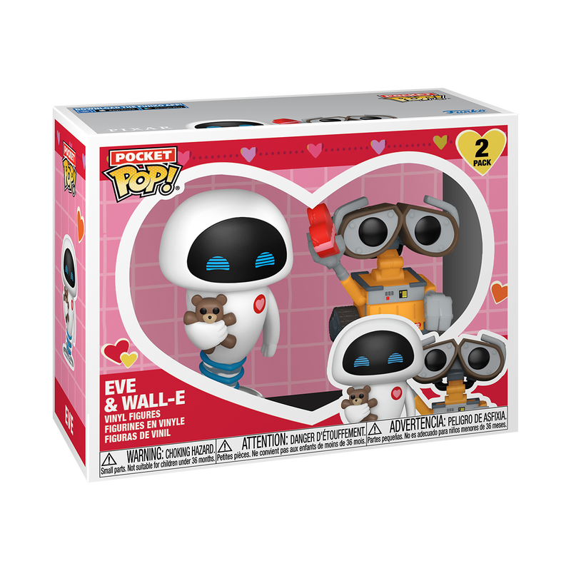 Funko Pocket - Disney - Wall-E - Eve & Wall-E (Valentine)