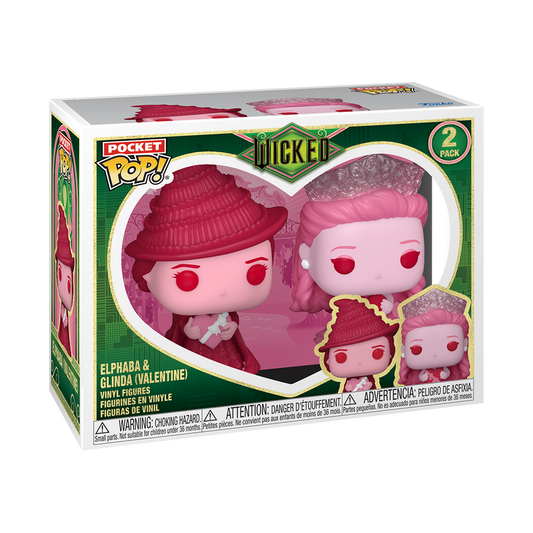 Funko Pocket - Wicked - Elphaba & Glinda (Valentine)