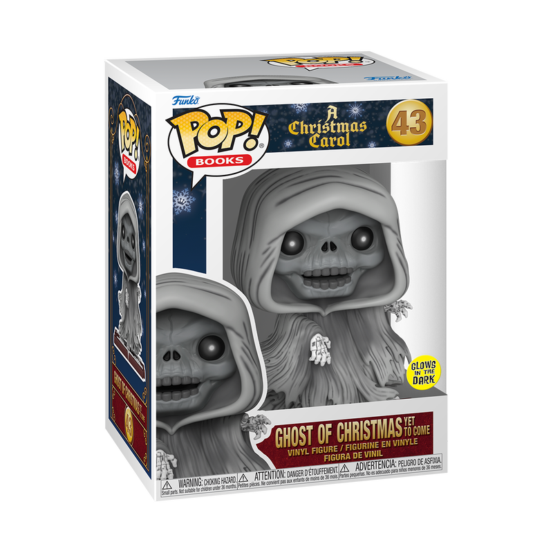 Funko Pop - A Christmas Carol - Ghost Of Christmas Yet To Come GITD