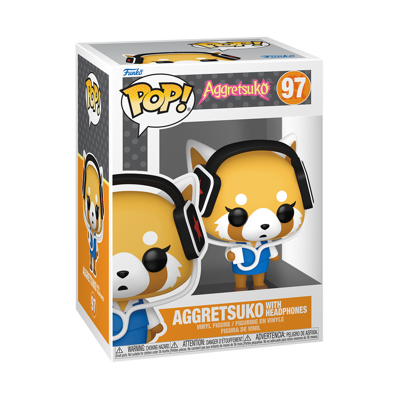  Funko Pop - Aggretsuko - Aggretsuko with headphones