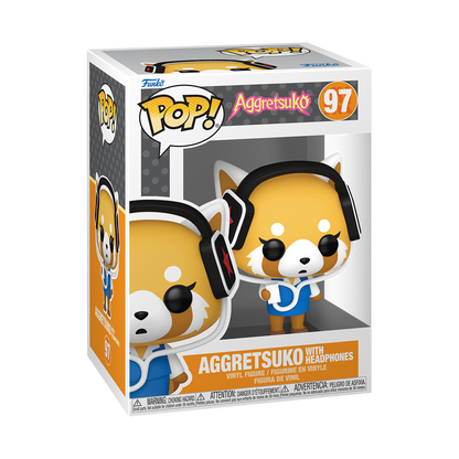  Funko Pop - Aggretsuko - Aggretsuko with headphones