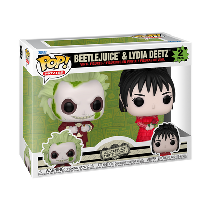 Funko Pop - Beetlejuice - Beetlejuice & Lydia Deetz (2-Pack)