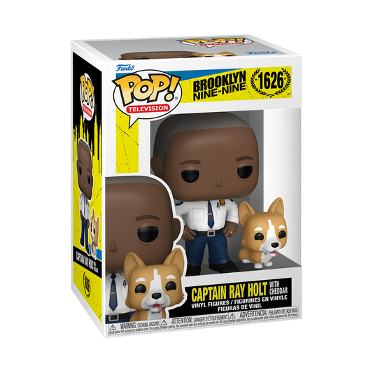 Funko Pop - Brooklyn Nine-Nine - Captain Ray Holt with Cheddar