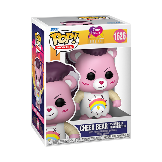 Funko Pop - Care Bears x Universal Monsters - Cheer Bear as Bride of Frankenstein