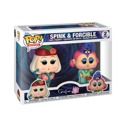 Funko Pop - Coraline - Spink & Forcible (2-Pack)