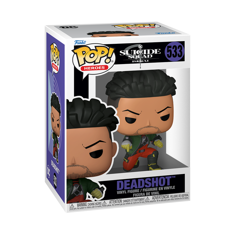 *Pré-reserva* Funko Pop - DC - Suicide Squad Isekai - Deadshot