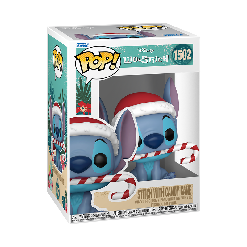 Funko Pop - Disney - Lilo & Stitch - Stitch with Candy Cane