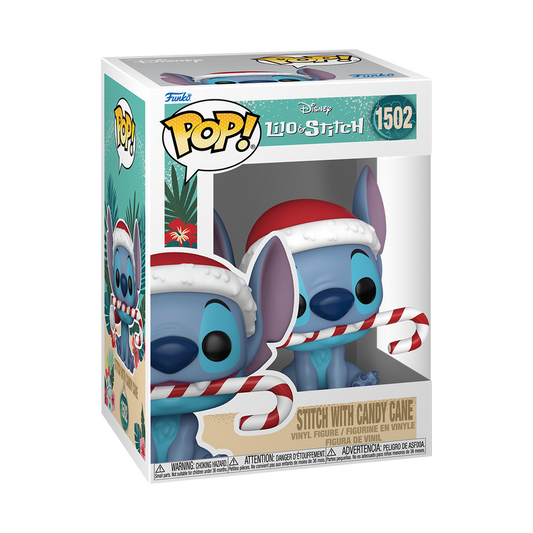 Funko Pop - Disney - Lilo & Stitch - Stitch with Candy Cane