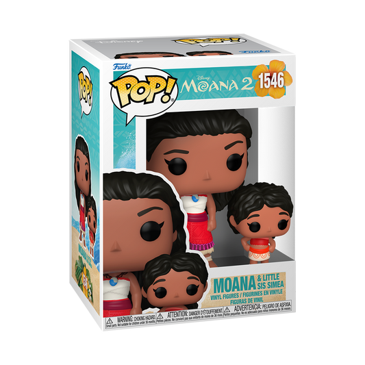 Funko Pop - Disney - Moana 2 - Moana & Little Sis Simea