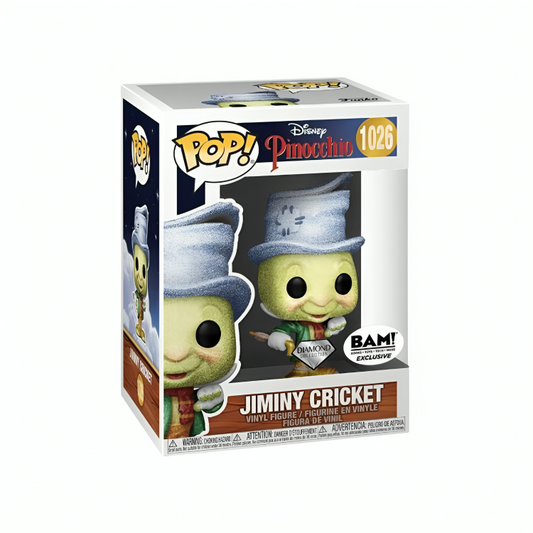 Funko Pop - Disney - Pinocchio - Jimmy Cricket Diamond Glitter (Special Edition)