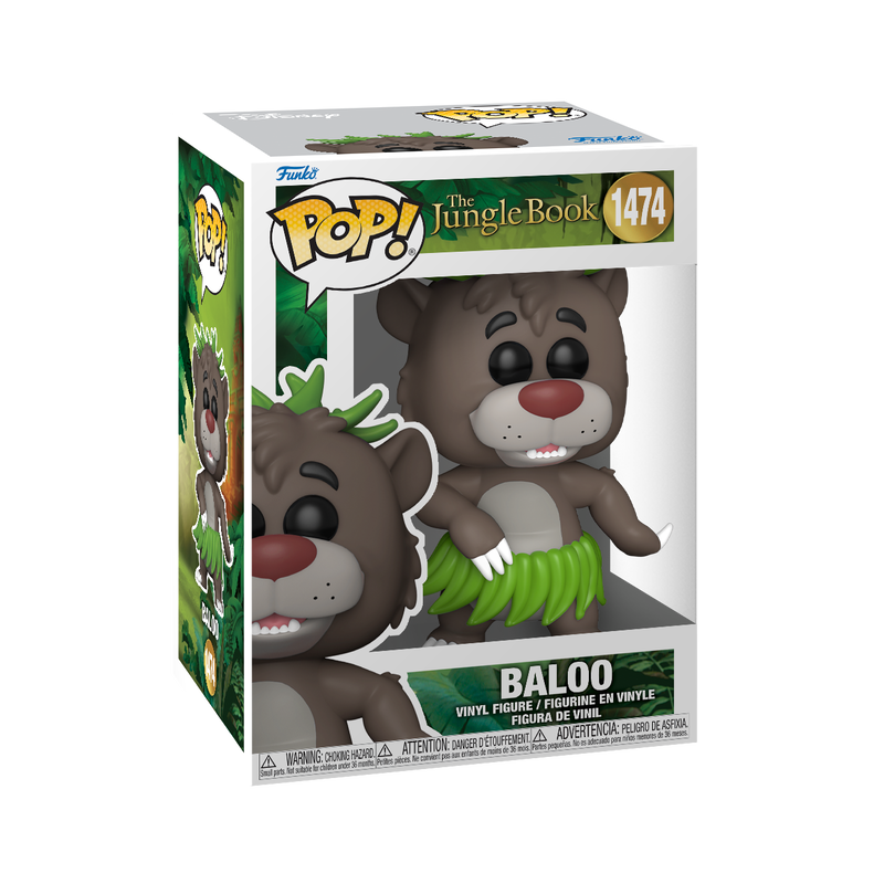  Funko Pop - Disney - The Jungle Book - Baloo