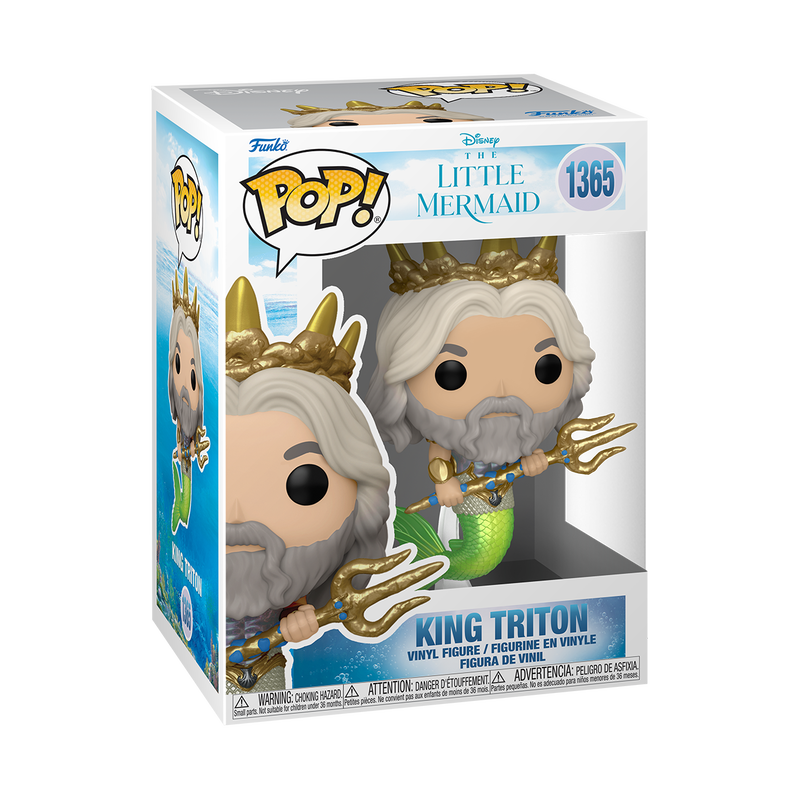 Funko Pop - Disney - The Little Mermaid (Live Action) - King Triton
