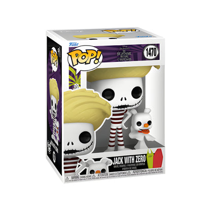 Funko Pop - Disney - The Nightmare Before Christmas - Jack with Zero