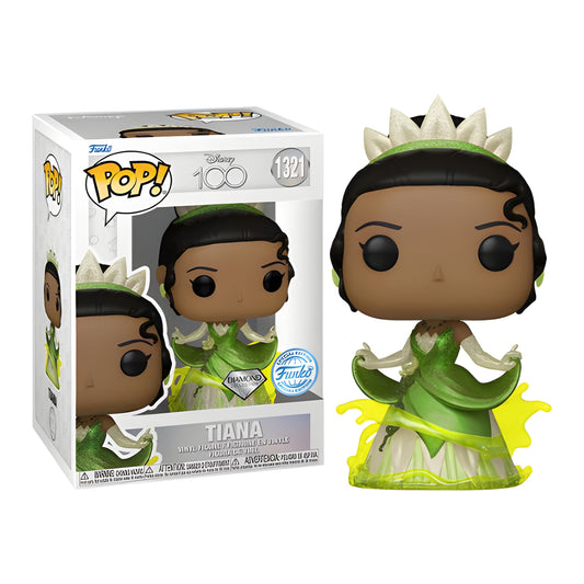 Funko Pop - Disneys - A Princesa e o Sapo - Tiana Special Edition Diamon