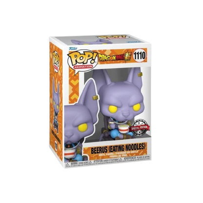 Funko Pop - Dragon Ball Super - Beerus Eating Noodles (Special Edition)