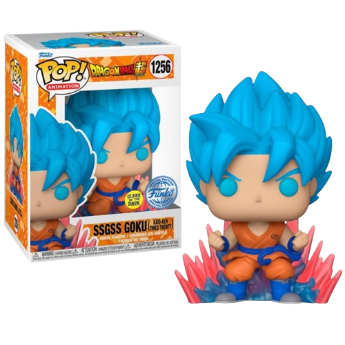  Funko Pop - Dragon Ball Super - SSGSS Goku GITD (Special Edition)