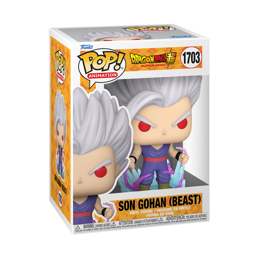  Funko Pop - Dragon Ball Super Super Hero - Son Gohan (Beast)