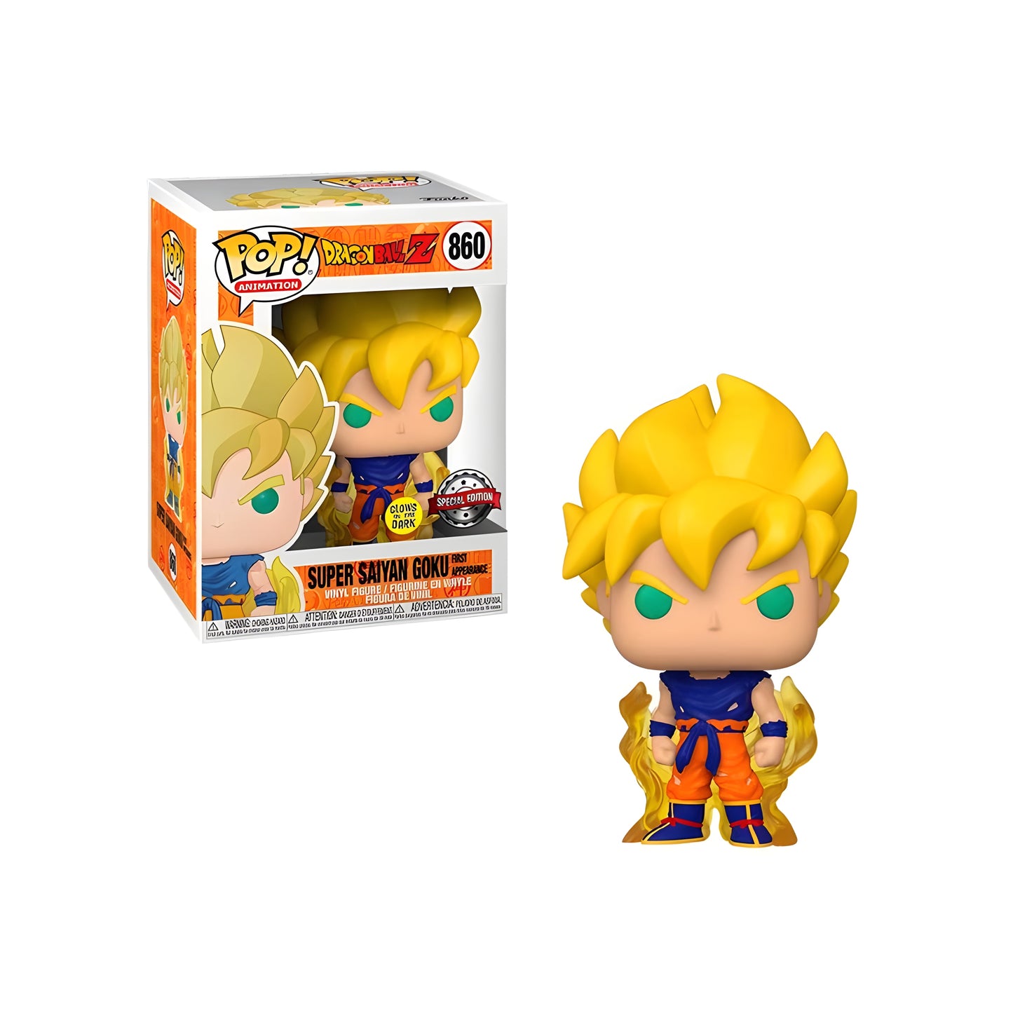 Funko Pop - Dragon Ball Z - SS Goku First Appearance GITD (Special Edition)