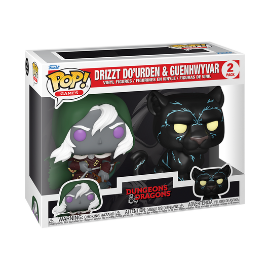 Funko Pop - Dungeons & Dragons - Drizzt Do'Urden & Guenhwyvar (2 Pack)