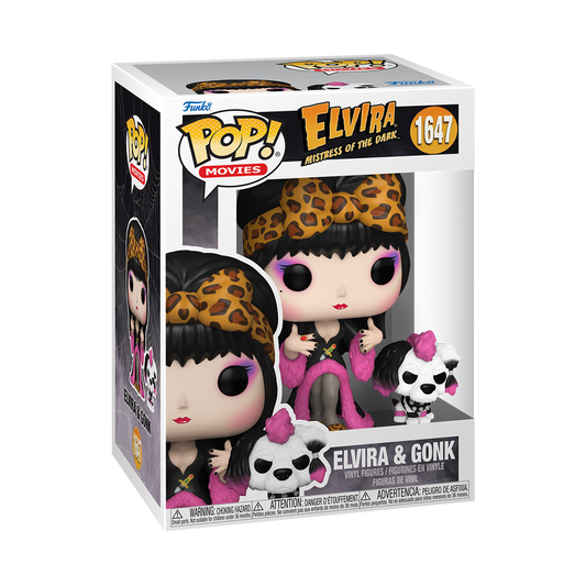 Funko Pop - Elvira Mistress Of The Dark - Elvira & Gonk