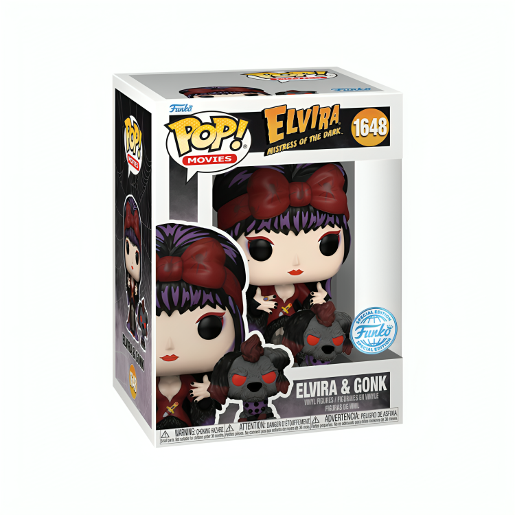 Funko Pop - Elvira Mistress of the Dark - Elvira & Gonk (Special Edition)