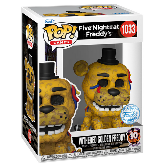 Funko Pop - Five Nights at Freddy's - Withered Golden Freddy (Special Edition)