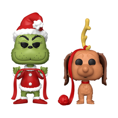  Funko Pop - How The Grinch Stole Christmas - Grinch & Max (2 Pack)