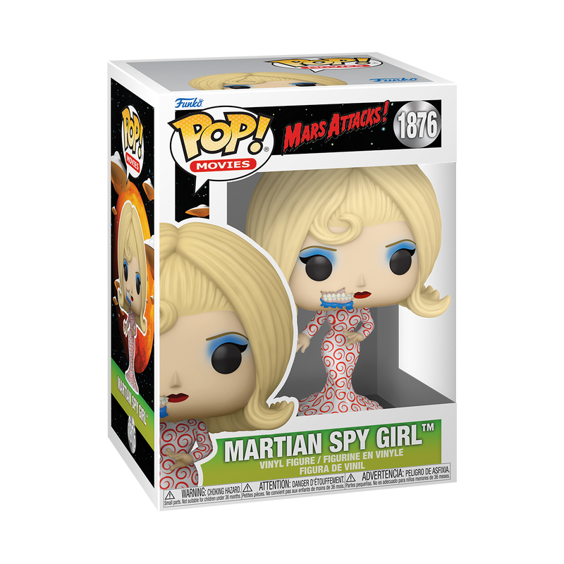  Funko Pop - Mars Attacks - Martian Spy Girl