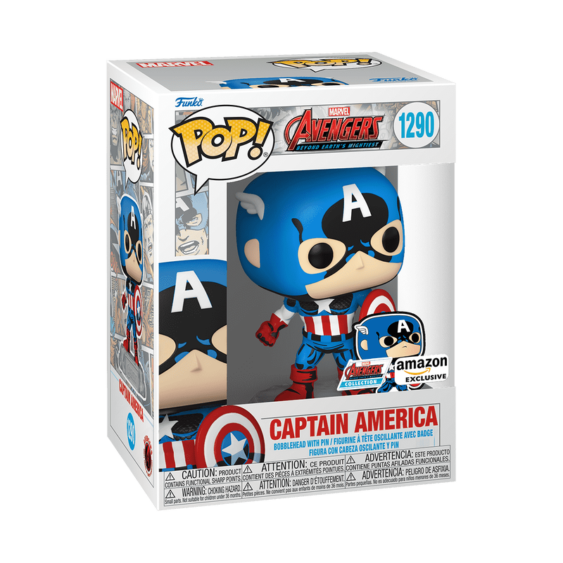 Funko Pop - Marvel - Avengers - Captain America (Special Edition)