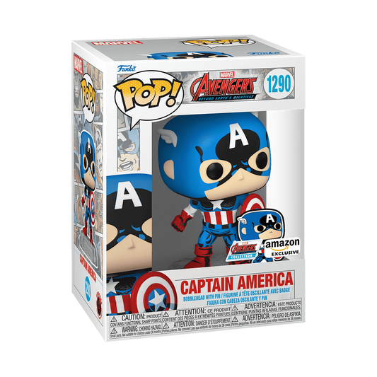 Funko Pop - Marvel - Avengers - Captain America (Special Edition)