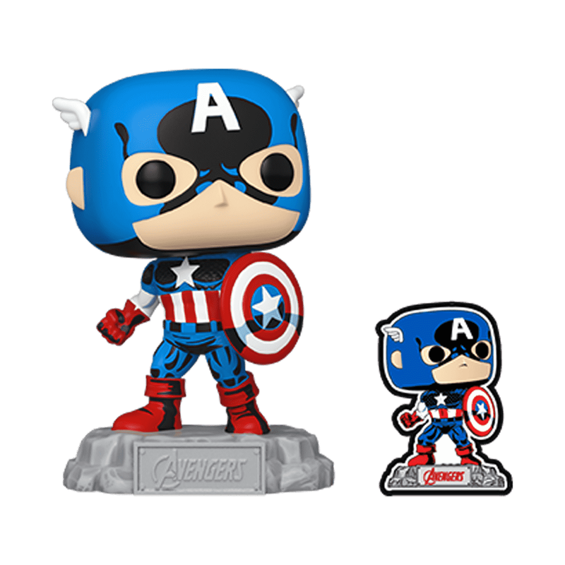 Funko Pop - Marvel - Avengers - Captain America (Special Edition)