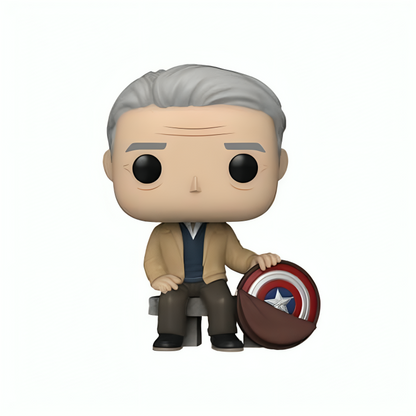 Funko Pop - Marvel - Avengers End Game - Old Man Steve (Special Editon)